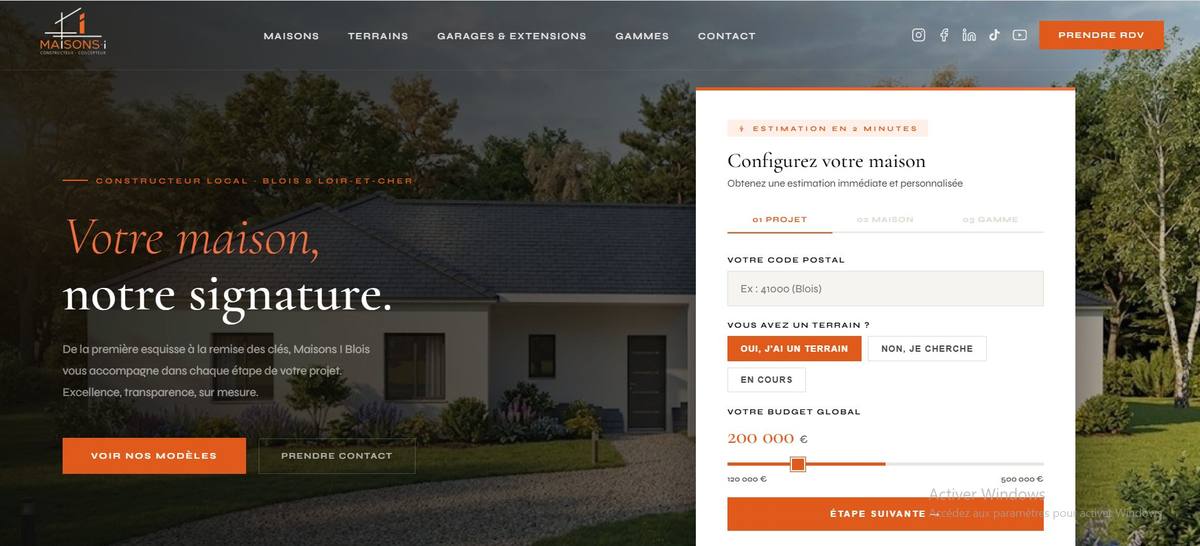 Site Maisons I Blois